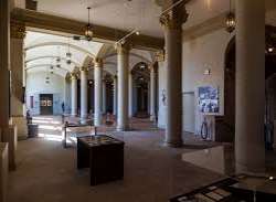 The tower has 17 stories and covers an area of 82, The tower has 17 stories and covers an area of 82,000 sq. ft. It was built in the year 1925. It was designed by Schultze and Weaver, which was inspire